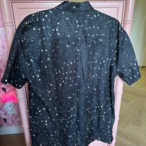 Double Rainbouu Starry Sky Button-Down Shirt - Picture 5 of 5